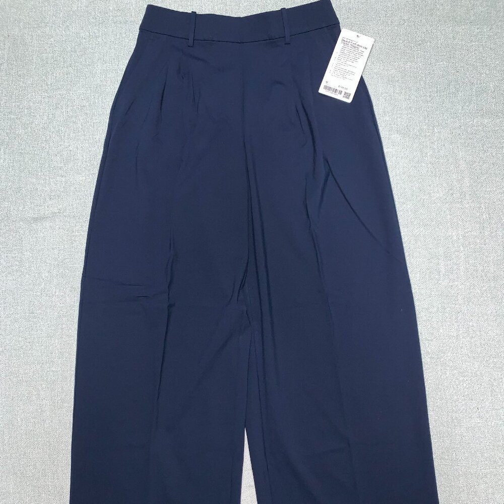 Lululemon NWT Daydrift High-Rise Wide-Leg Trouser Regular M True Navy